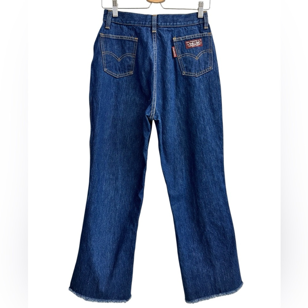 Vintage Big E Levi Strauss 1977-1980
Juniors Sz 15 Bootcut Jeans High
Waist - Picture 2 of 7
